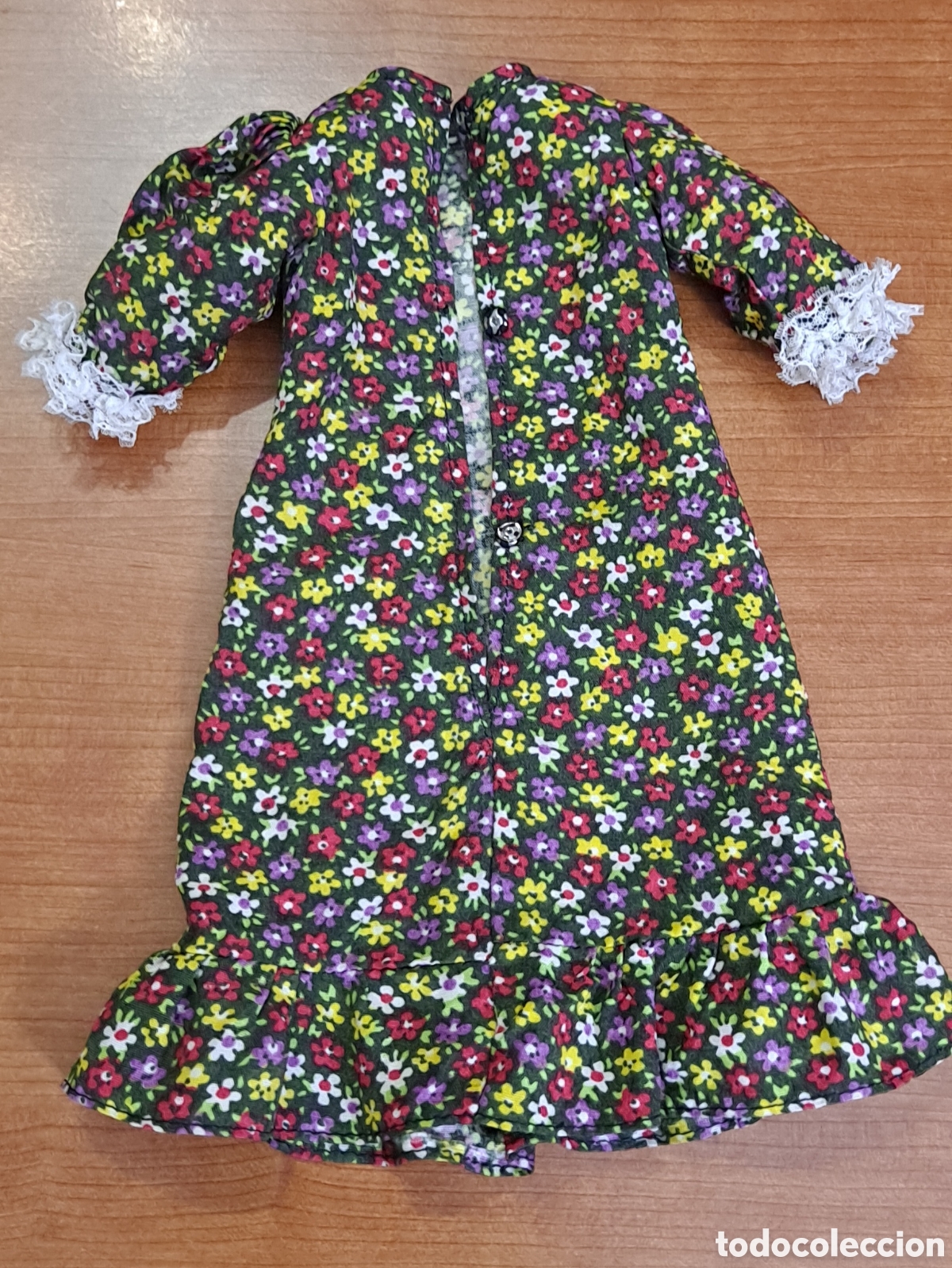 Mu&ntilde;ecas Nancy y Lucas: Nancy vestido Maxi en verde - Foto 2