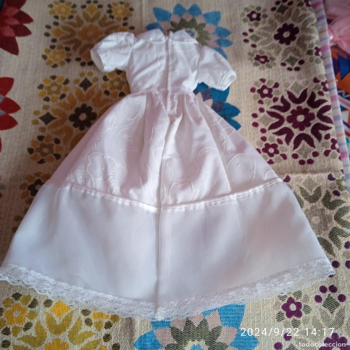 Mu&ntilde;ecas Nancy y Lucas: VESTIDO COMUNION NANCY CON VELO ORIGINAL - Foto 8