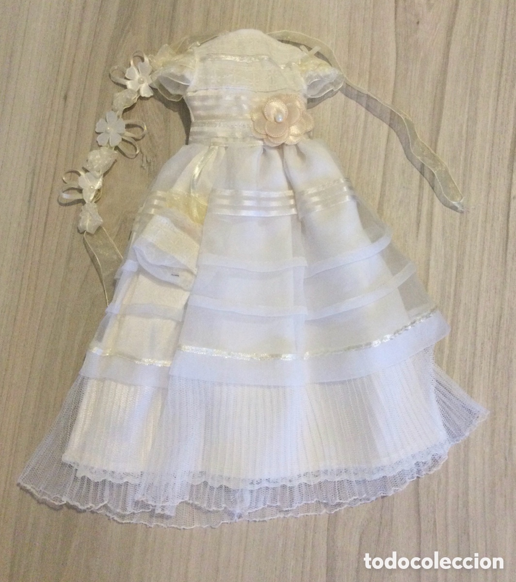 Mu&ntilde;ecas Nancy y Lucas: Vestido Nancy comuni&oacute;n 2011-2012 - Foto 1