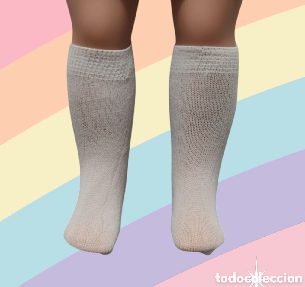 Mu&ntilde;ecas Nancy y Lucas: :::: MM07 - CALCETINES BLANCOS PARA NANCY, KIKA O SIMILARES