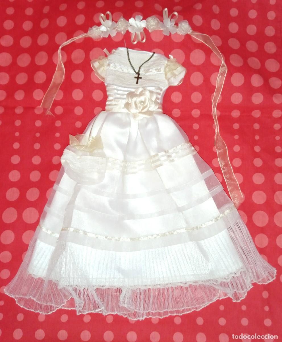 Mu&ntilde;ecas Nancy y Lucas: VESTIDO COMUNION NANCY-A&Ntilde;O 2011 - Foto 5