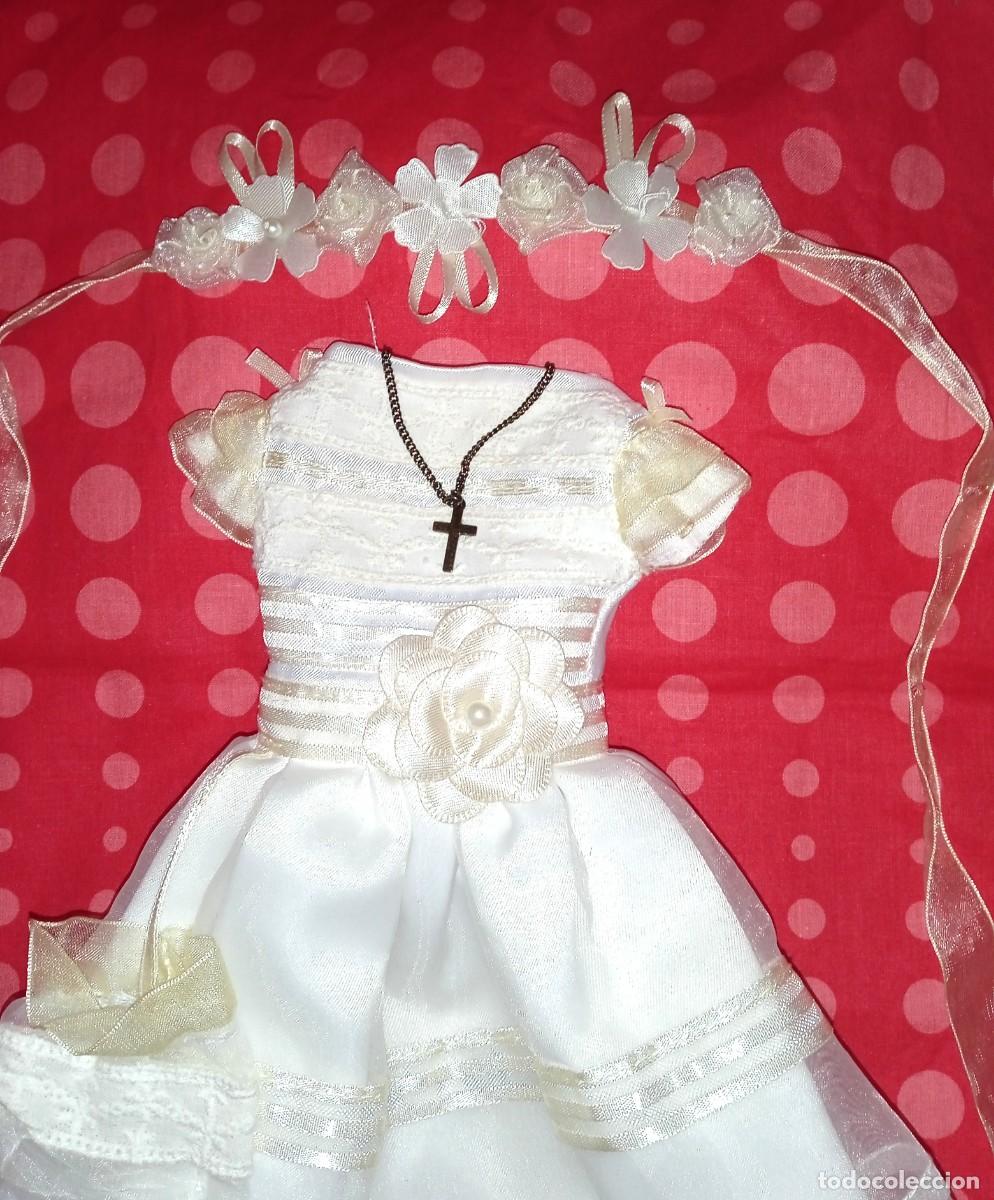 Mu&ntilde;ecas Nancy y Lucas: VESTIDO COMUNION NANCY-A&Ntilde;O 2011 - Foto 6