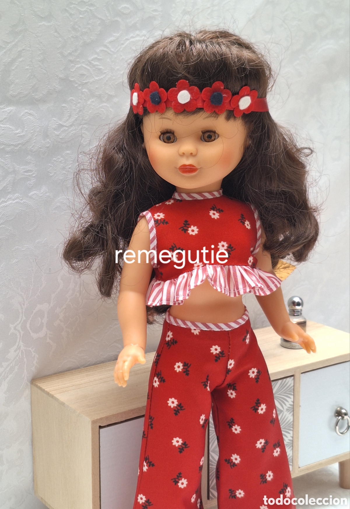 Mu&ntilde;ecas Nancy y Lucas: Conjunto En el Jard&iacute;n confeccionado - Foto 7