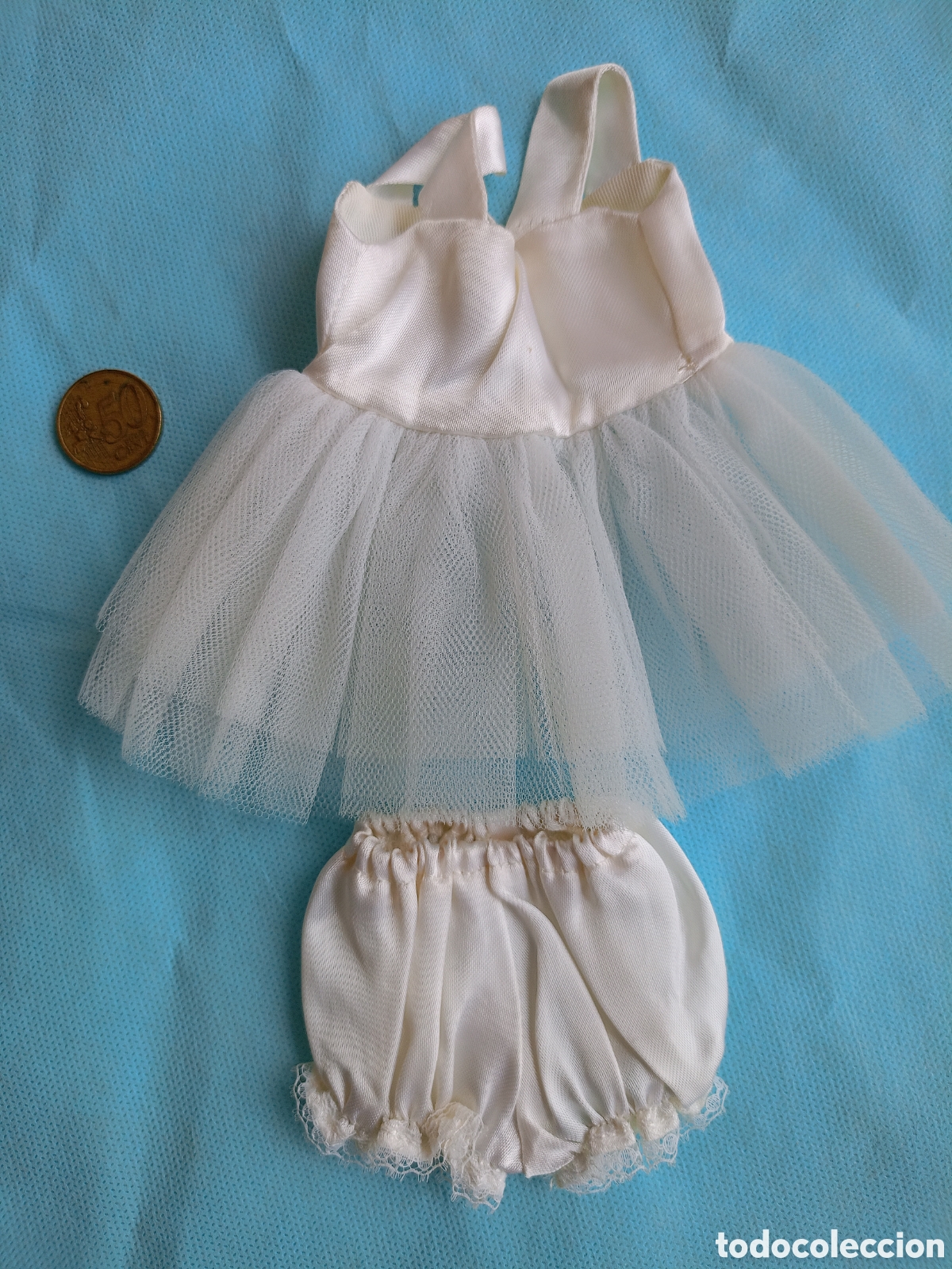 Mu&ntilde;ecas Nancy y Lucas: VESTIDO DE BALLET MU&Ntilde;ECA NANCY DE FAMOSA - Foto 1