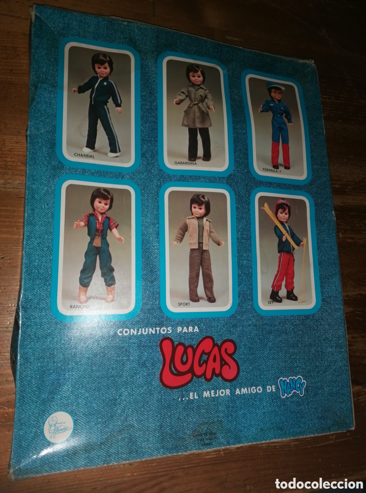 Mu&ntilde;ecas Nancy y Lucas: Conjunto para LUCAS - F&oacute;rmula 1 - Foto 2
