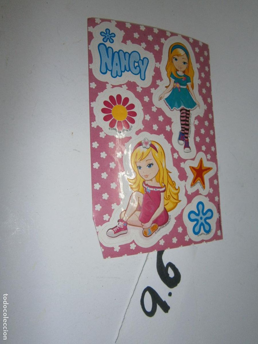 Mu&ntilde;ecas Nancy y Lucas: PEGATINAS MU&Ntilde;ECA NANCY - Foto 1