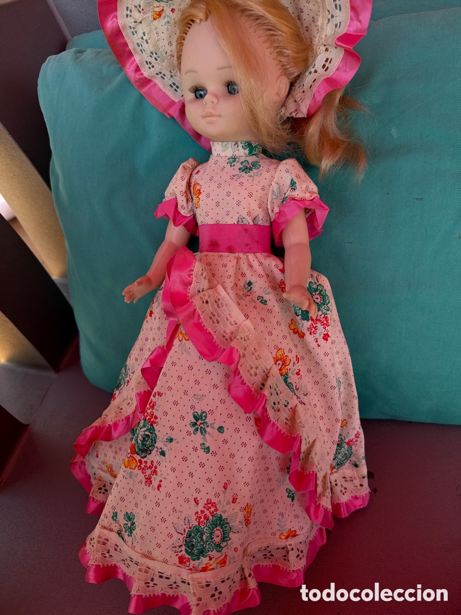 Mu&ntilde;ecas Nancy y Lucas: Nancy con vestido antiguo colonial - Foto 3