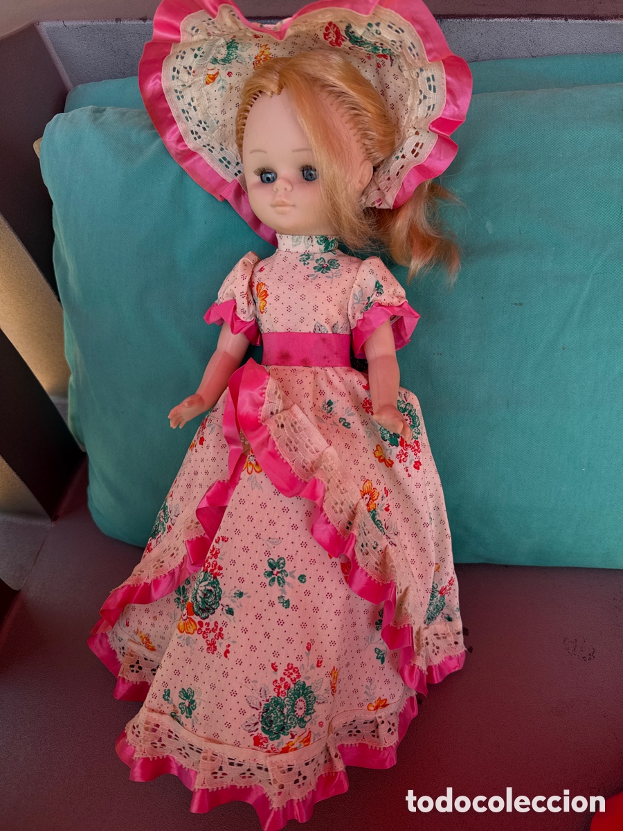 Mu&ntilde;ecas Nancy y Lucas: Nancy con vestido antiguo colonial - Foto 1