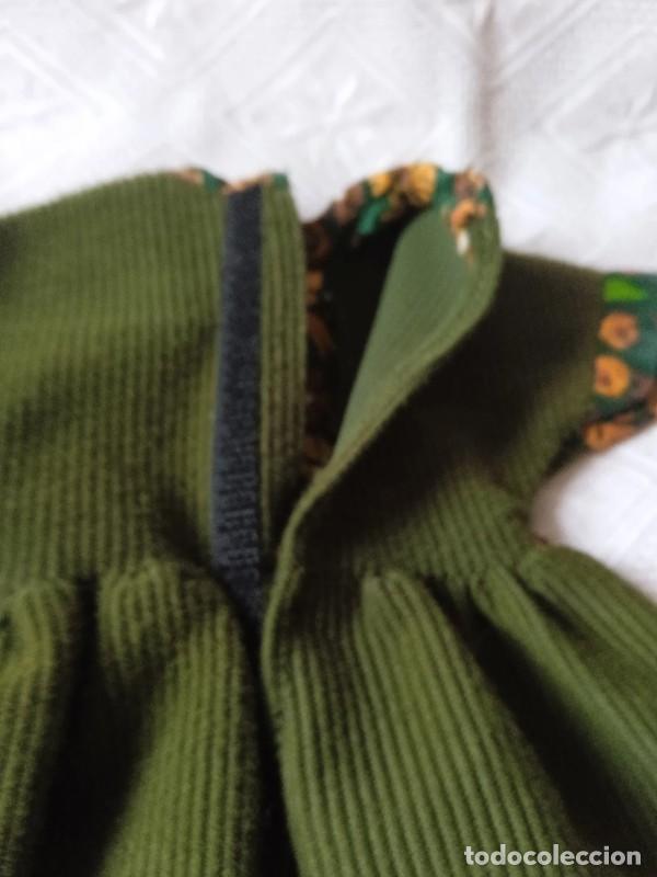 Mu&ntilde;ecas Nancy y Lucas: VESTIDO VERDE PANA NANCY - Foto 8