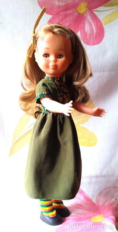 Mu&ntilde;ecas Nancy y Lucas: VESTIDO VERDE PANA NANCY - Foto 3