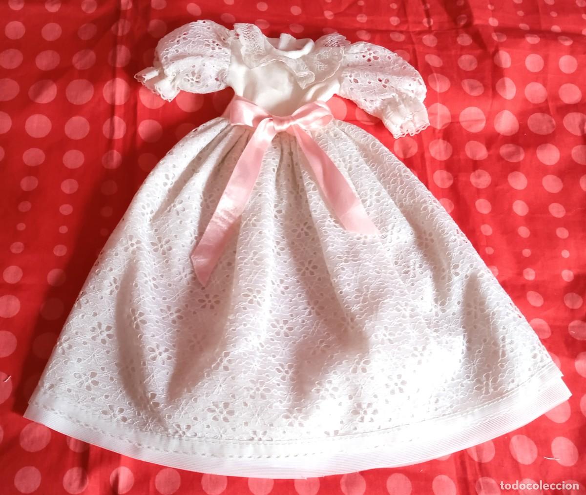 Mu&ntilde;ecas Nancy y Lucas: VESTIDO COMUNION NANCY-A&Ntilde;OS 70 - Foto 6