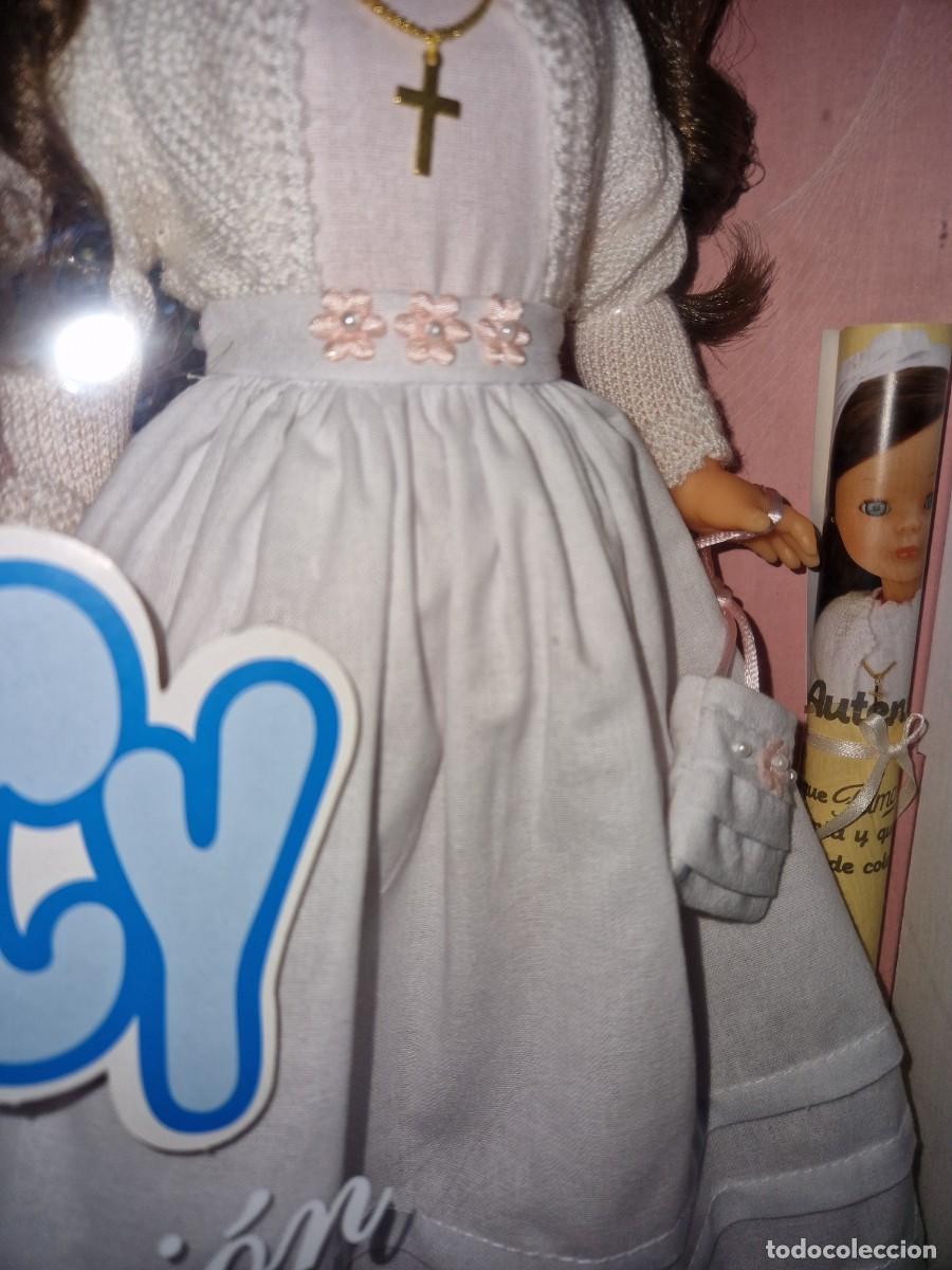 Mu&ntilde;ecas Nancy y Lucas: MU&Ntilde;ECA NANCY COLECCION MI PRIMERA COMUNION MORENA A&Ntilde;O 2016 - Foto 3
