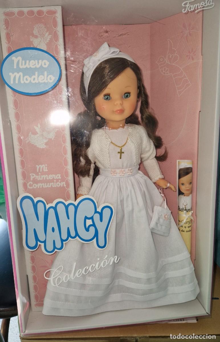 Mu&ntilde;ecas Nancy y Lucas: MU&Ntilde;ECA NANCY COLECCION MI PRIMERA COMUNION MORENA A&Ntilde;O 2016 - Foto 5