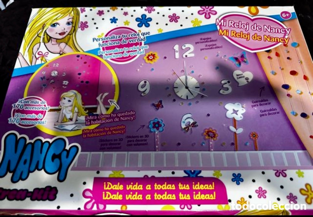 Mu&ntilde;ecas Nancy y Lucas: Kit reloj Nancy de Goliath, descatalogado. Sin usar - Foto 1