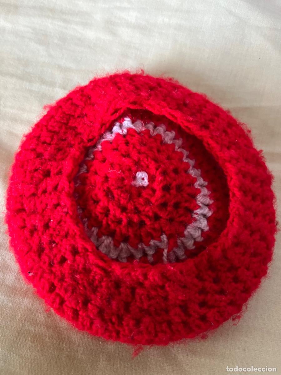 Mu&ntilde;ecas Nancy y Lucas: Nancy: gorrito de punto con pomp&oacute;n para la Nancy - Foto 1