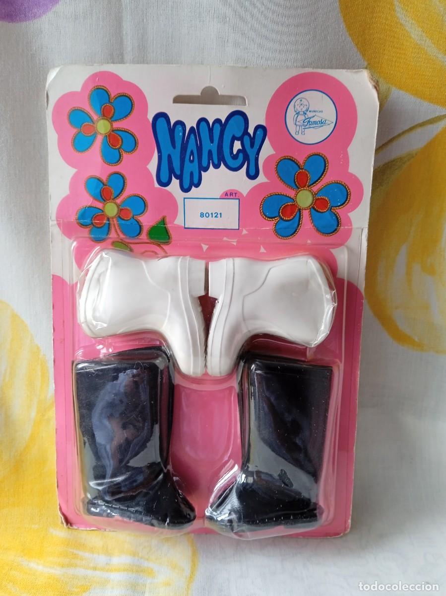 Mu&ntilde;ecas Nancy y Lucas: BLISTER BOTAS NANCY-A&Ntilde;OS 70 - Foto 1