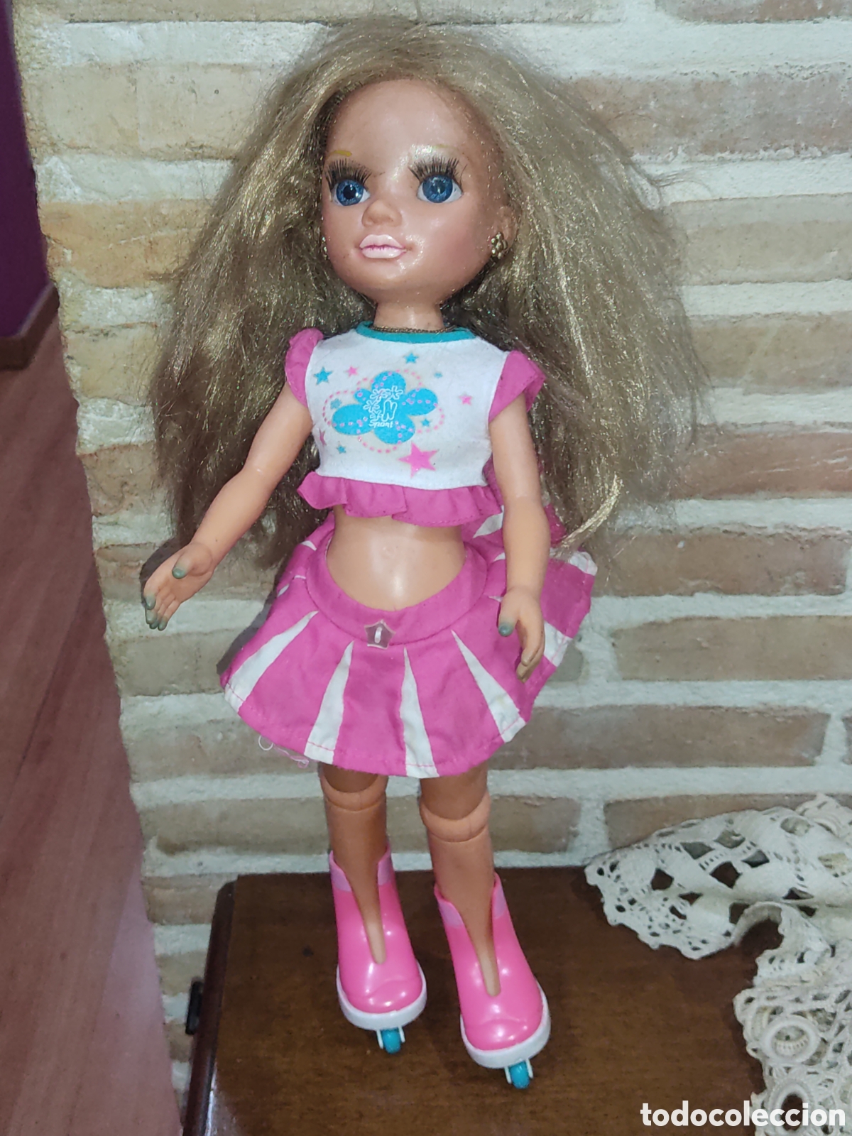 Mu&ntilde;ecas Nancy y Lucas: Mu&ntilde;eca Nancy New & patinadora articulada. - Foto 2