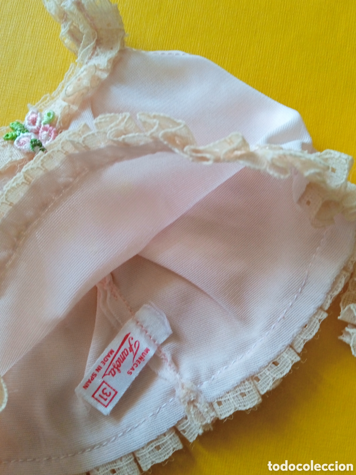 Mu&ntilde;ecas Nancy y Lucas: CONJUNTO 3 PIEZAS INTIMATE ROSA NANCY - Foto 10
