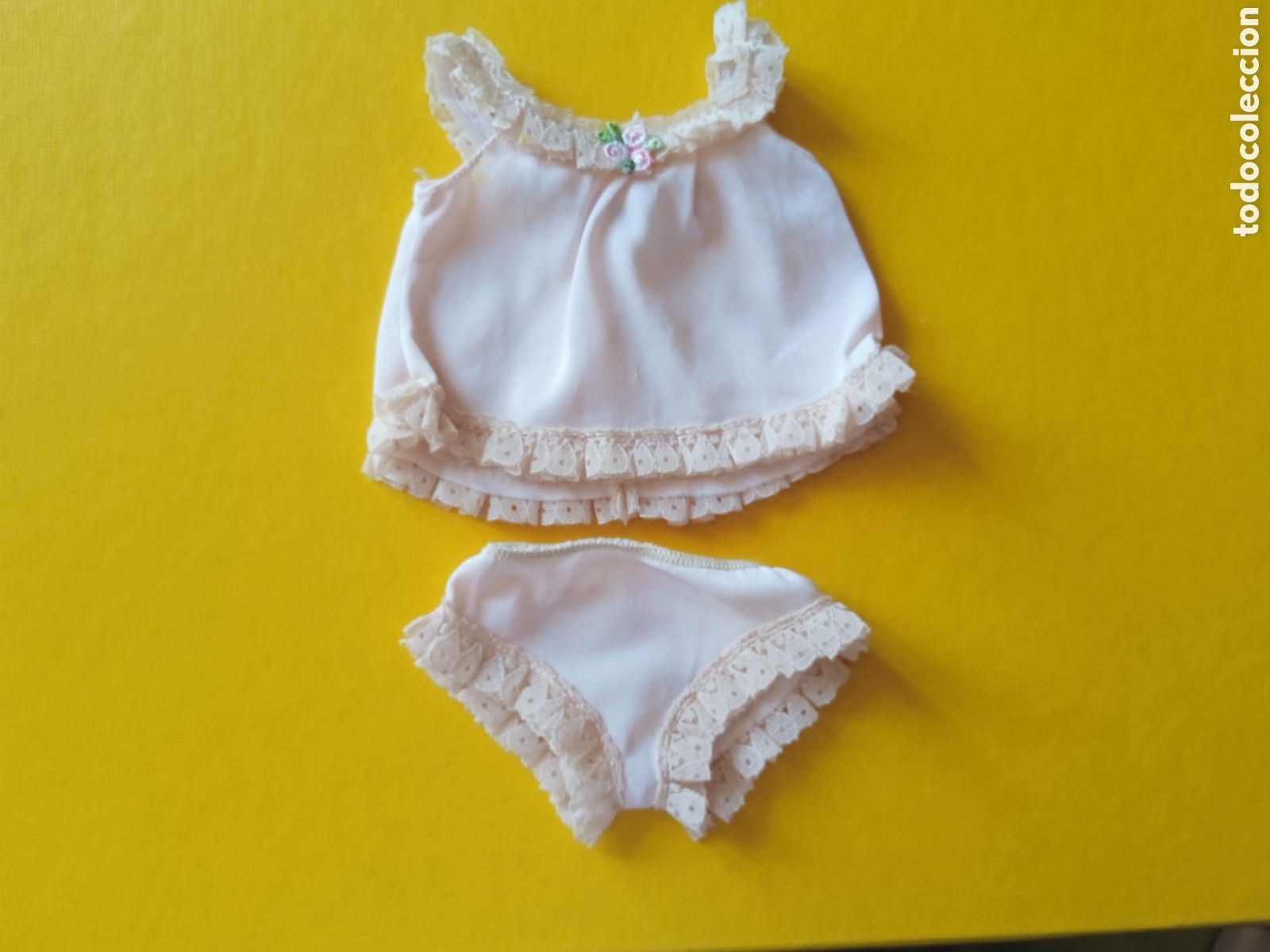 Mu&ntilde;ecas Nancy y Lucas: CONJUNTO 3 PIEZAS INTIMATE ROSA NANCY - Foto 11