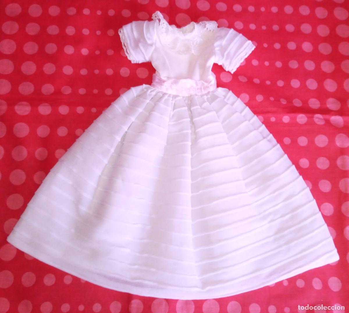 Mu&ntilde;ecas Nancy y Lucas: VESTIDO COMUNION NANCY-A&Ntilde;OS 70 - Foto 6