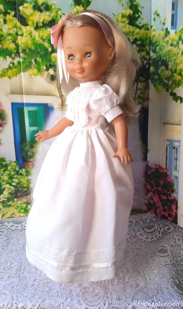 Mu&ntilde;ecas Nancy y Lucas: VESTIDO COMUNION PARA NANCY - Foto 3