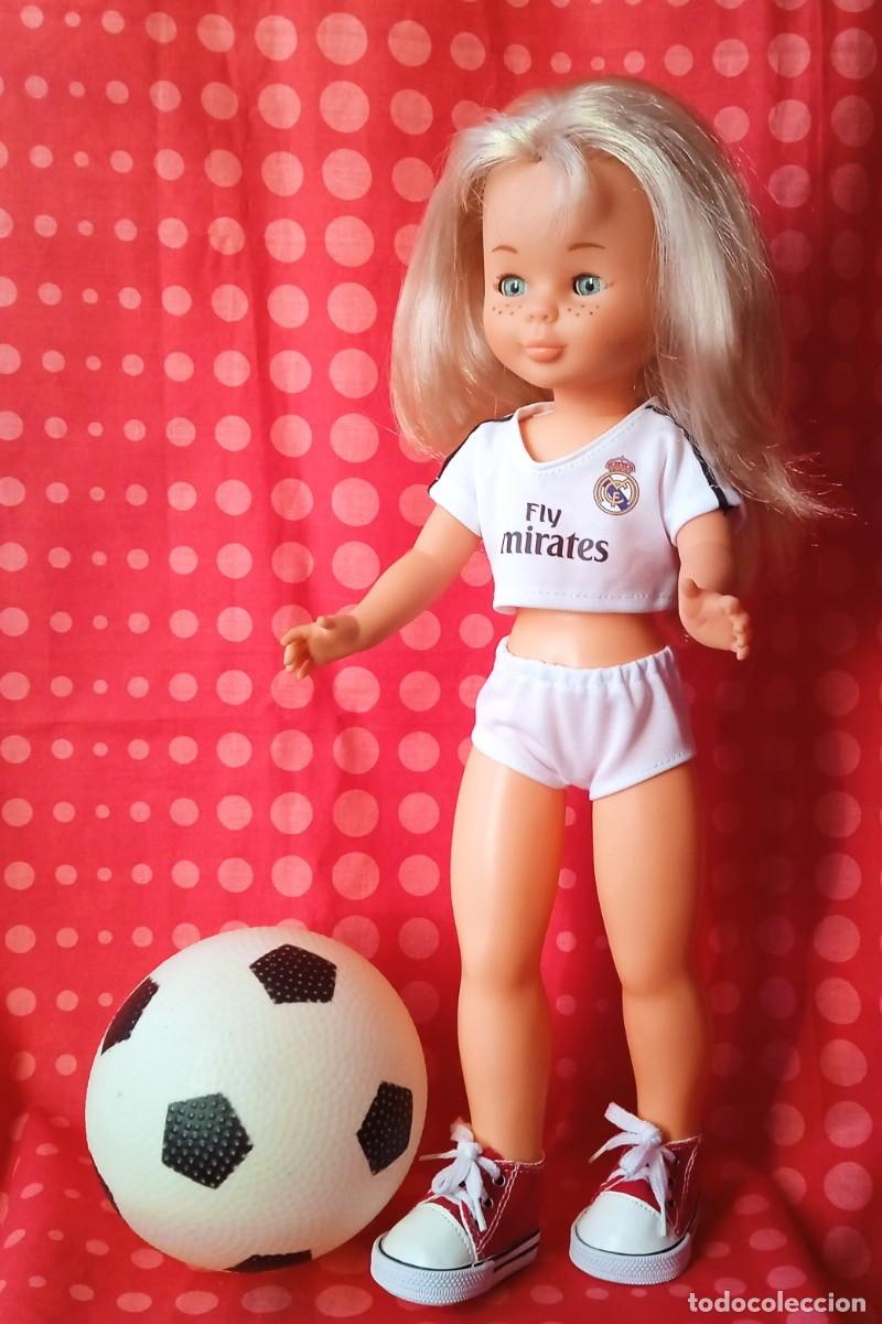 Mu&ntilde;ecas Nancy y Lucas: EQUIPACION REAL MADRID PARA NANCY - Foto 4