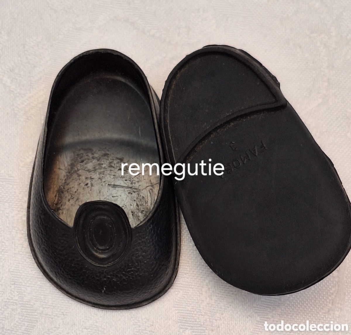 Mu&ntilde;ecas Nancy y Lucas: Zapatos de bot&oacute;n de los 70 de Nancy - Foto 2