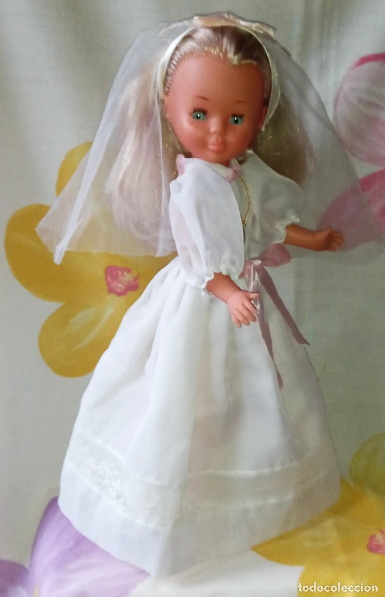 Mu&ntilde;ecas Nancy y Lucas: VESTIDO COMUNION NANCY - Foto 2
