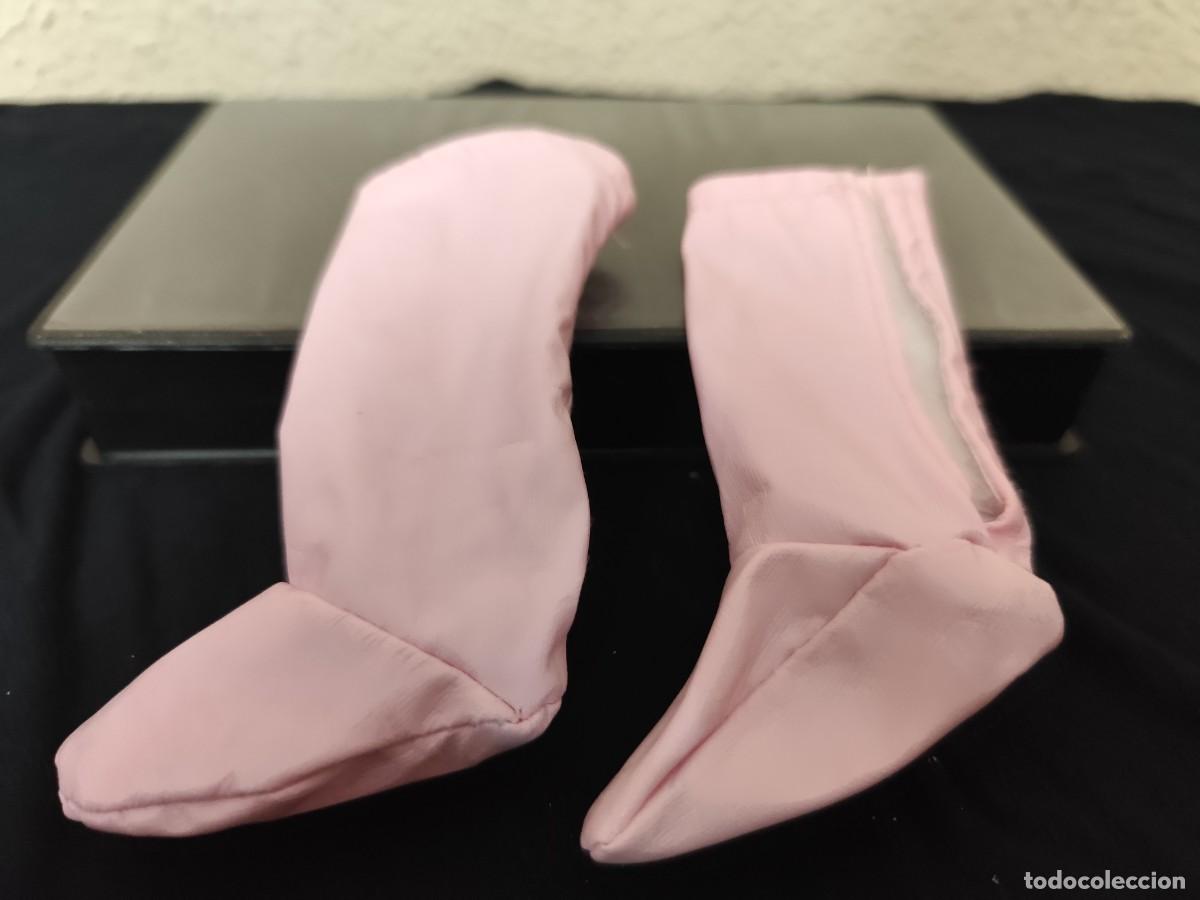 Mu&ntilde;ecas Nancy y Lucas: B4 Botas blandas rosa brillo Nancy New - Foto 2