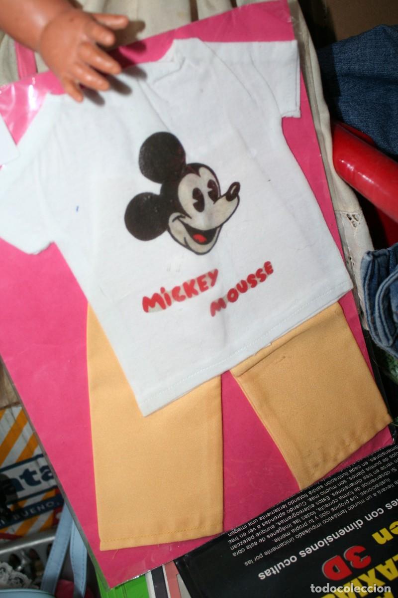 Mu&ntilde;ecas Nancy y Lucas: conjunto replica mickey mouse - Foto 1