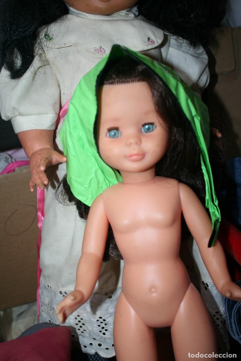 Mu&ntilde;ecas Nancy y Lucas: pa&ntilde;oleta lluvia verde impermeable original mu&ntilde;eca nancy - Foto 1