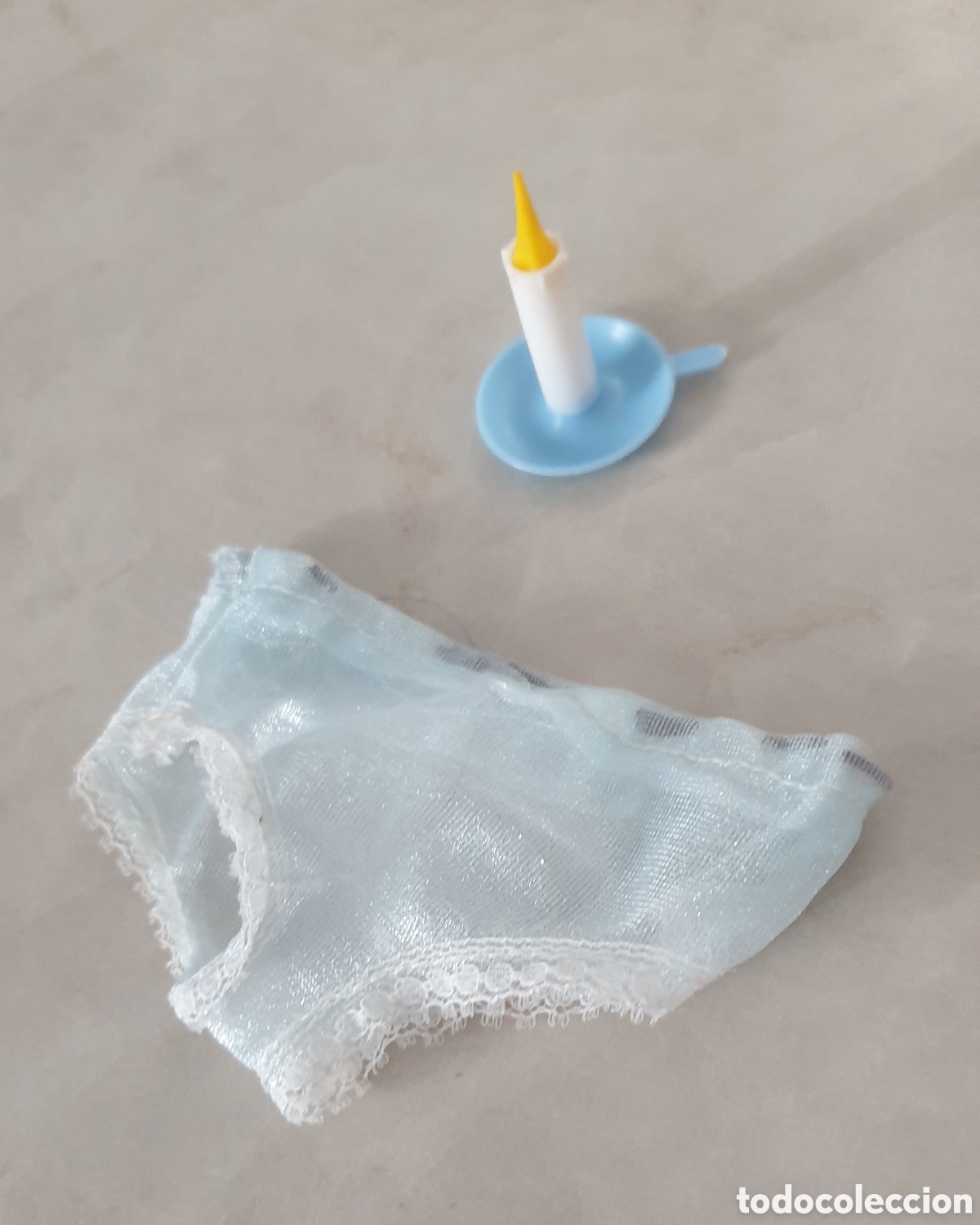 Mu&ntilde;ecas Nancy y Lucas: Braguitas y vela de Nancy, modelo buenas noches - Foto 1