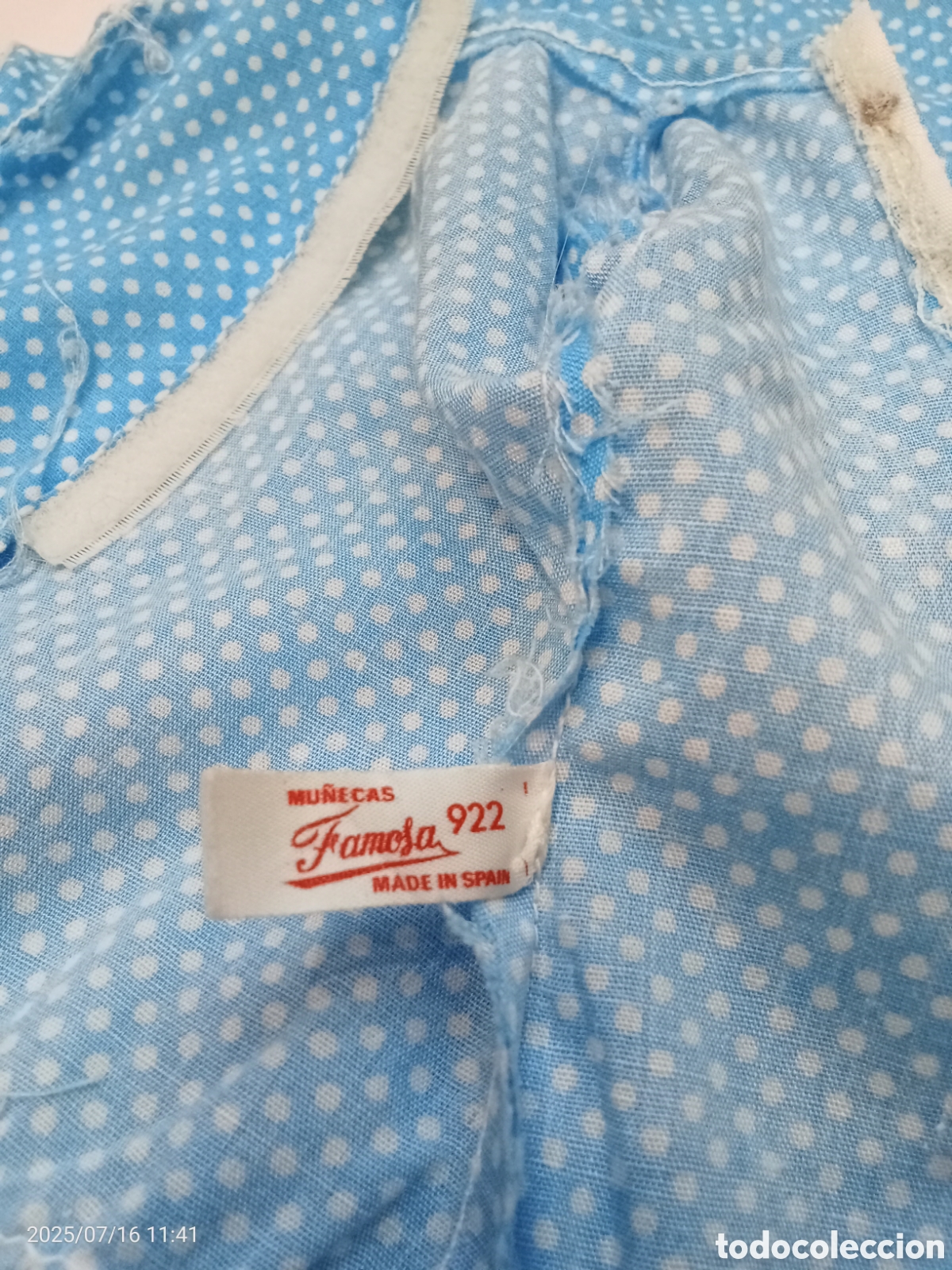 Mu&ntilde;ecas Nancy y Lucas: CONJUNTO PIJAMA NANCY ORIGINAL - Foto 7