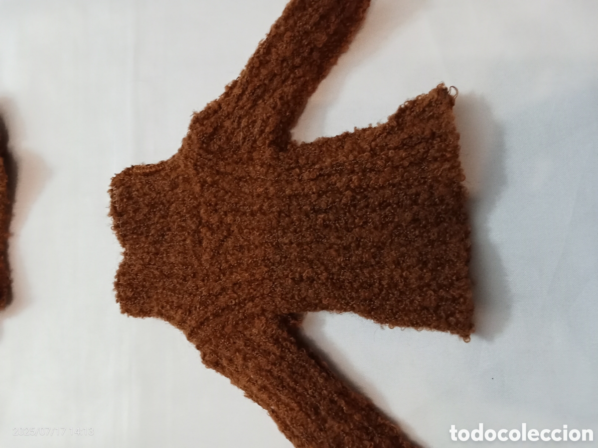 Mu&ntilde;ecas Nancy y Lucas: JERSEY Y GORRO MARR&Oacute;N PARA LA NANCY - Foto 4