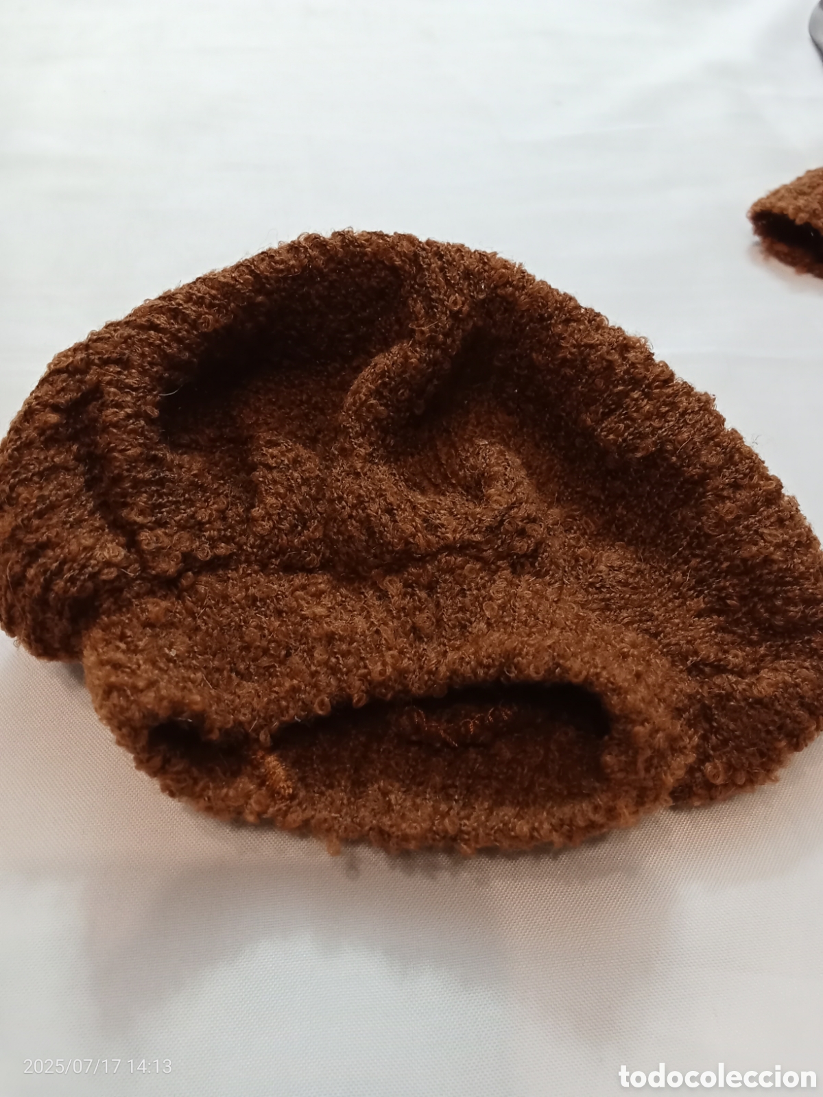 Mu&ntilde;ecas Nancy y Lucas: JERSEY Y GORRO MARR&Oacute;N PARA LA NANCY - Foto 6