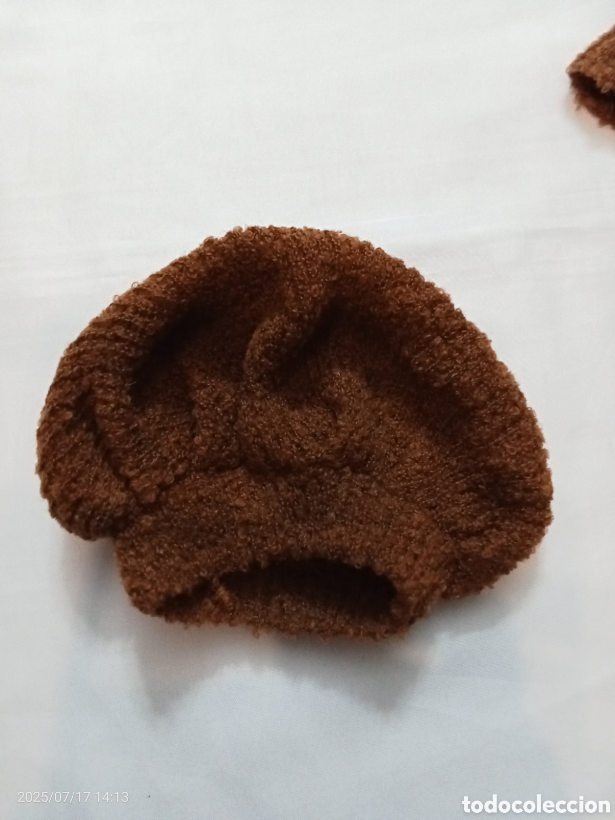 Mu&ntilde;ecas Nancy y Lucas: JERSEY Y GORRO MARR&Oacute;N PARA LA NANCY - Foto 7
