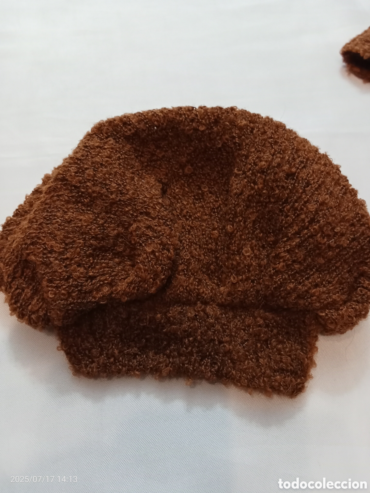 Mu&ntilde;ecas Nancy y Lucas: JERSEY Y GORRO MARR&Oacute;N PARA LA NANCY - Foto 8