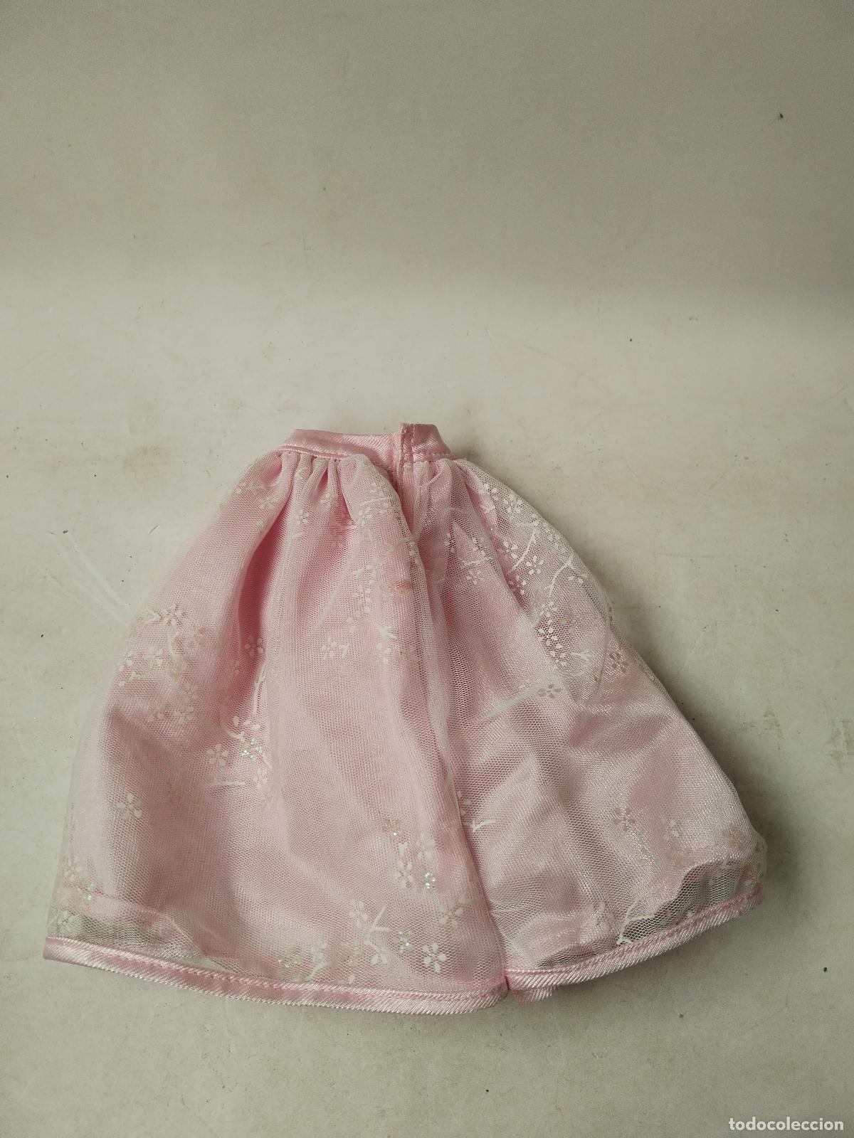Mu&ntilde;ecas Nancy y Lucas: falda rosa de lujo nancy - c154 - Foto 3