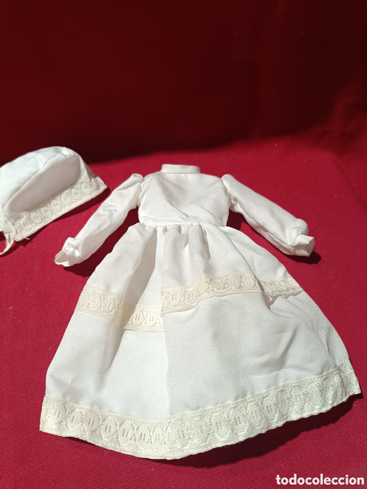 Mu&ntilde;ecas Nancy y Lucas: Vestido comuni&oacute;n nancy con gorro - Foto 2