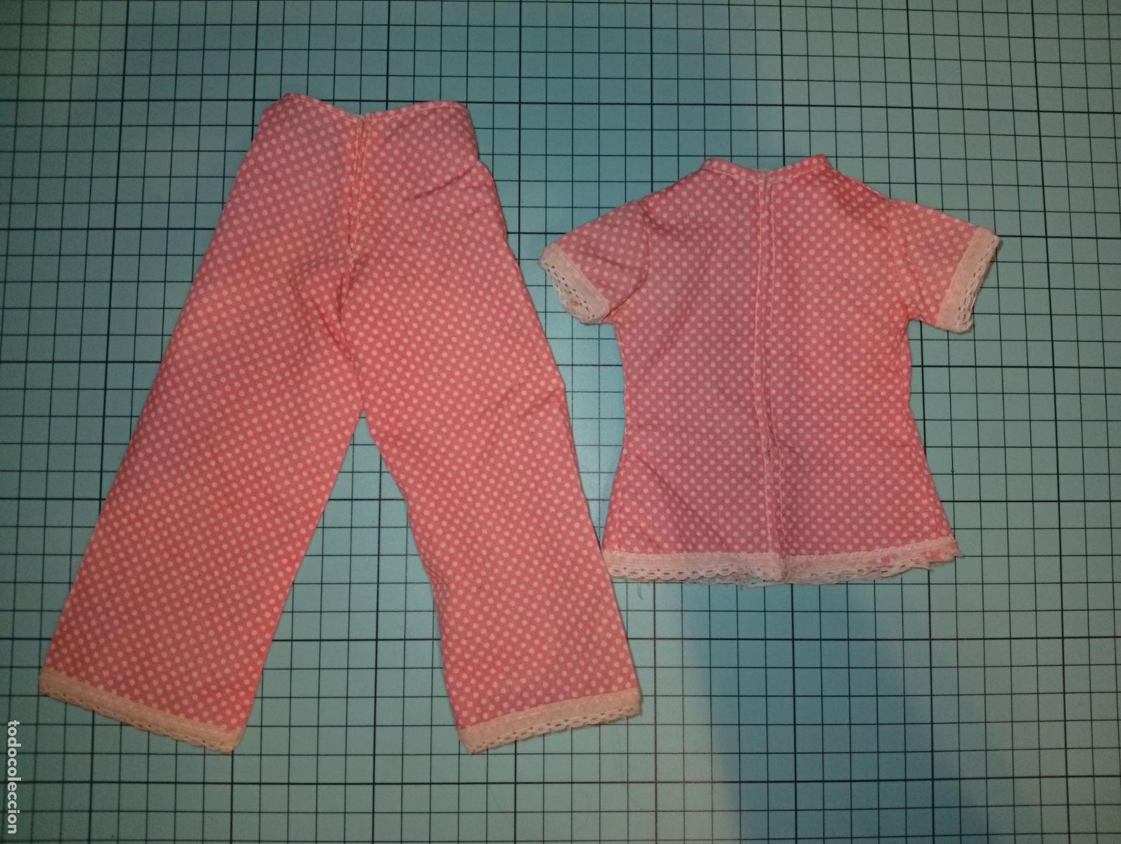 Mu&ntilde;ecas Nancy y Lucas: Pijama rosa de mu&ntilde;eca Nancy - Foto 5