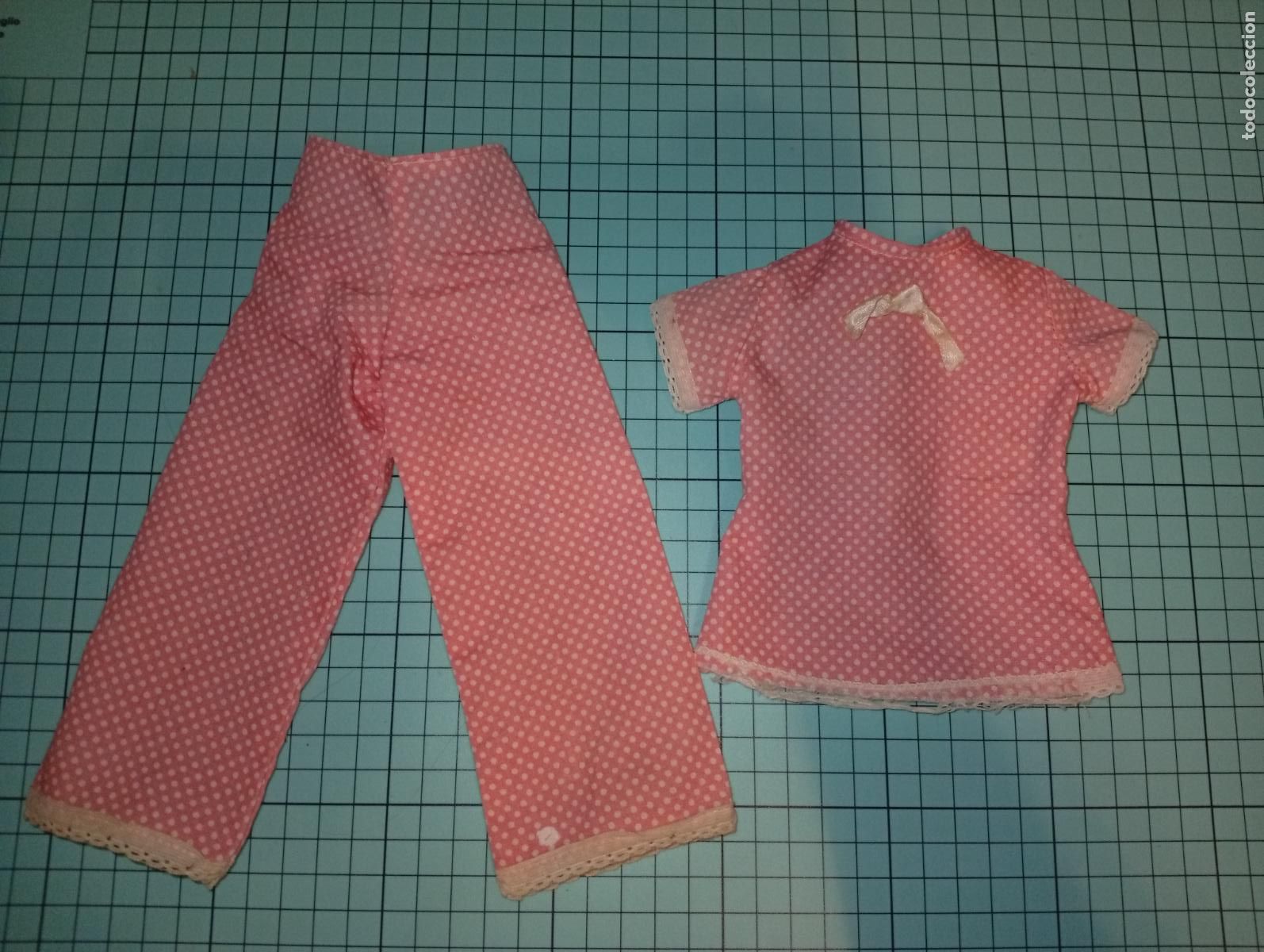 Mu&ntilde;ecas Nancy y Lucas: Pijama rosa de mu&ntilde;eca Nancy - Foto 1