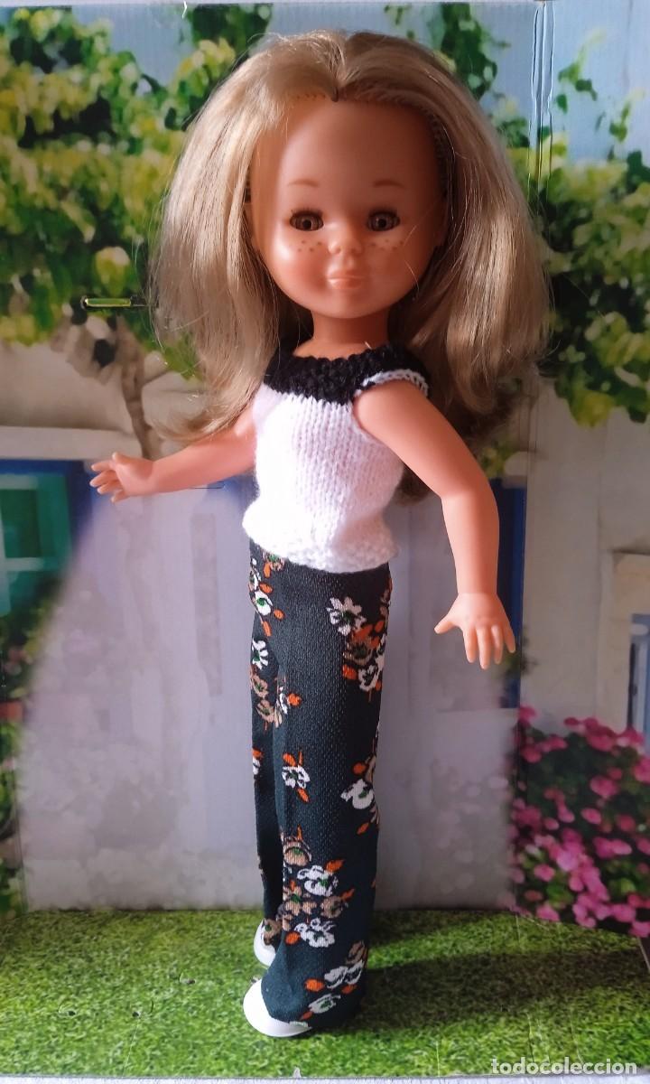 Mu&ntilde;ecas Nancy y Lucas: CONJUNTO PANTALON Y JERSEY PARA NANCY-ARTESANAL - Foto 1