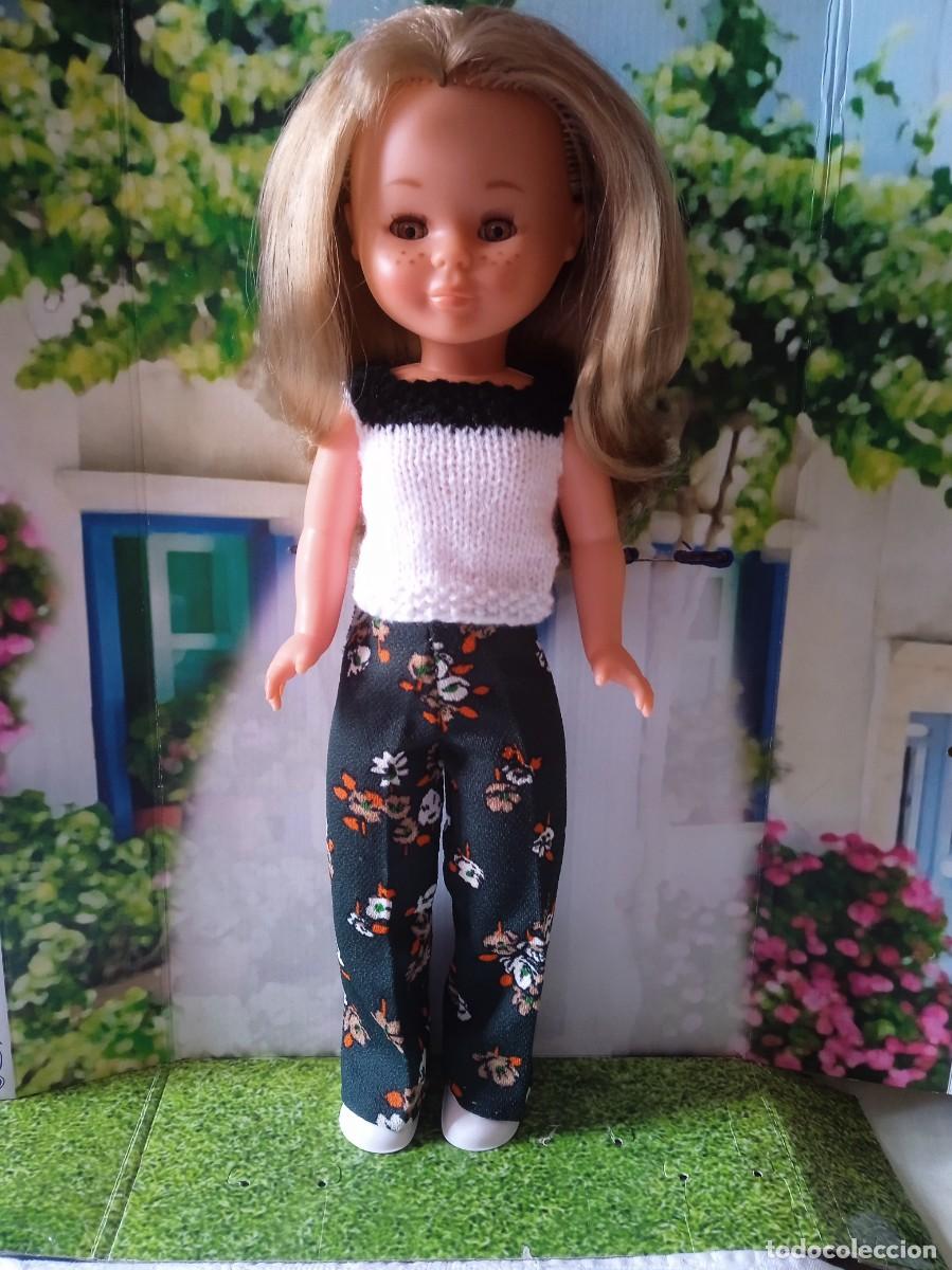 Mu&ntilde;ecas Nancy y Lucas: CONJUNTO PANTALON Y JERSEY PARA NANCY-ARTESANAL - Foto 2