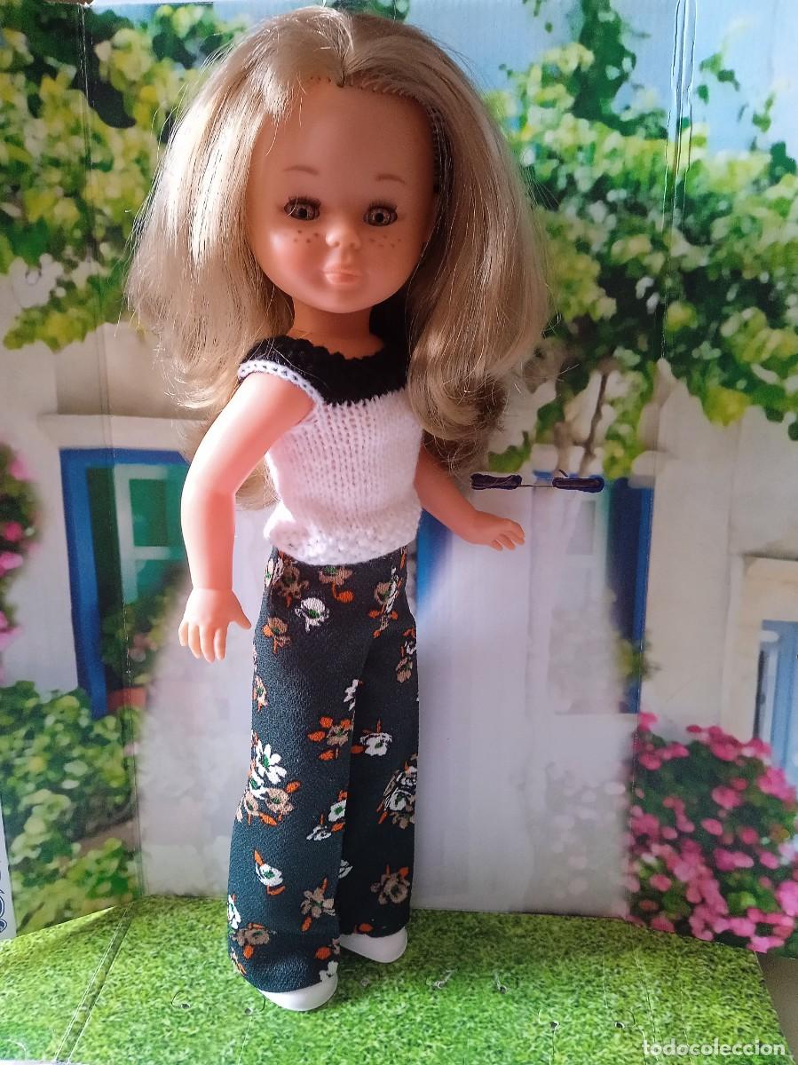 Mu&ntilde;ecas Nancy y Lucas: CONJUNTO PANTALON Y JERSEY PARA NANCY-ARTESANAL - Foto 3
