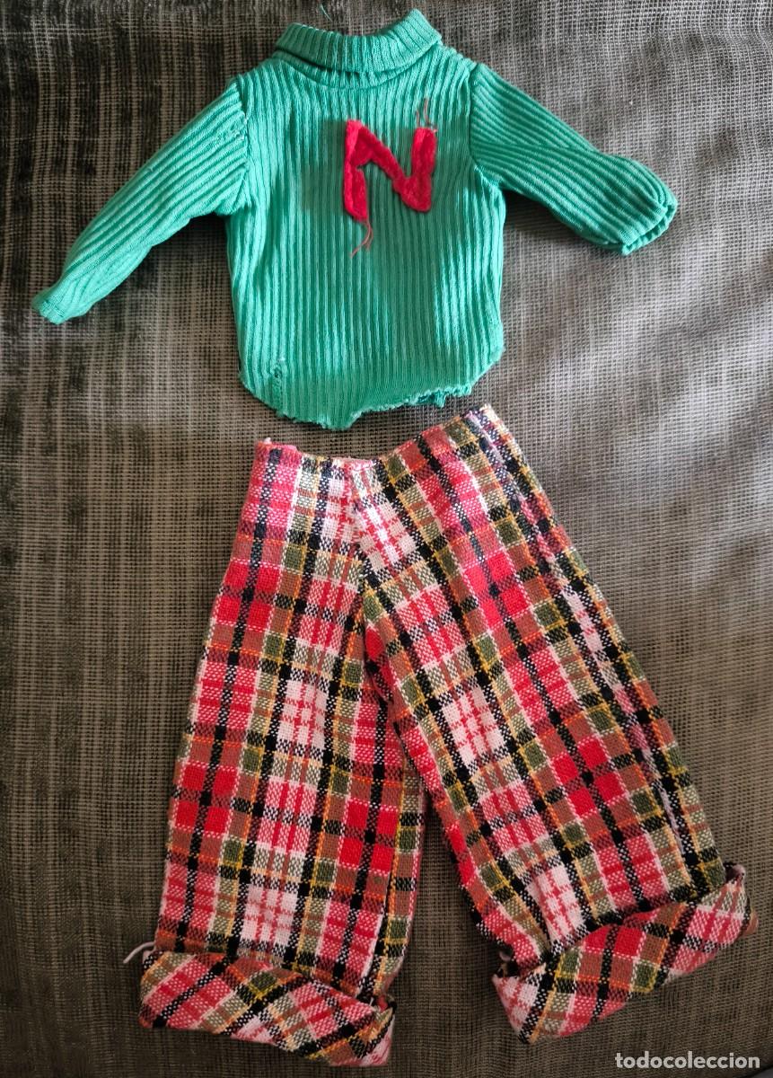 Mu&ntilde;ecas Nancy y Lucas: Conjunto escoc&eacute;s de mu&ntilde;eca Nancy de famosa. - Foto 1