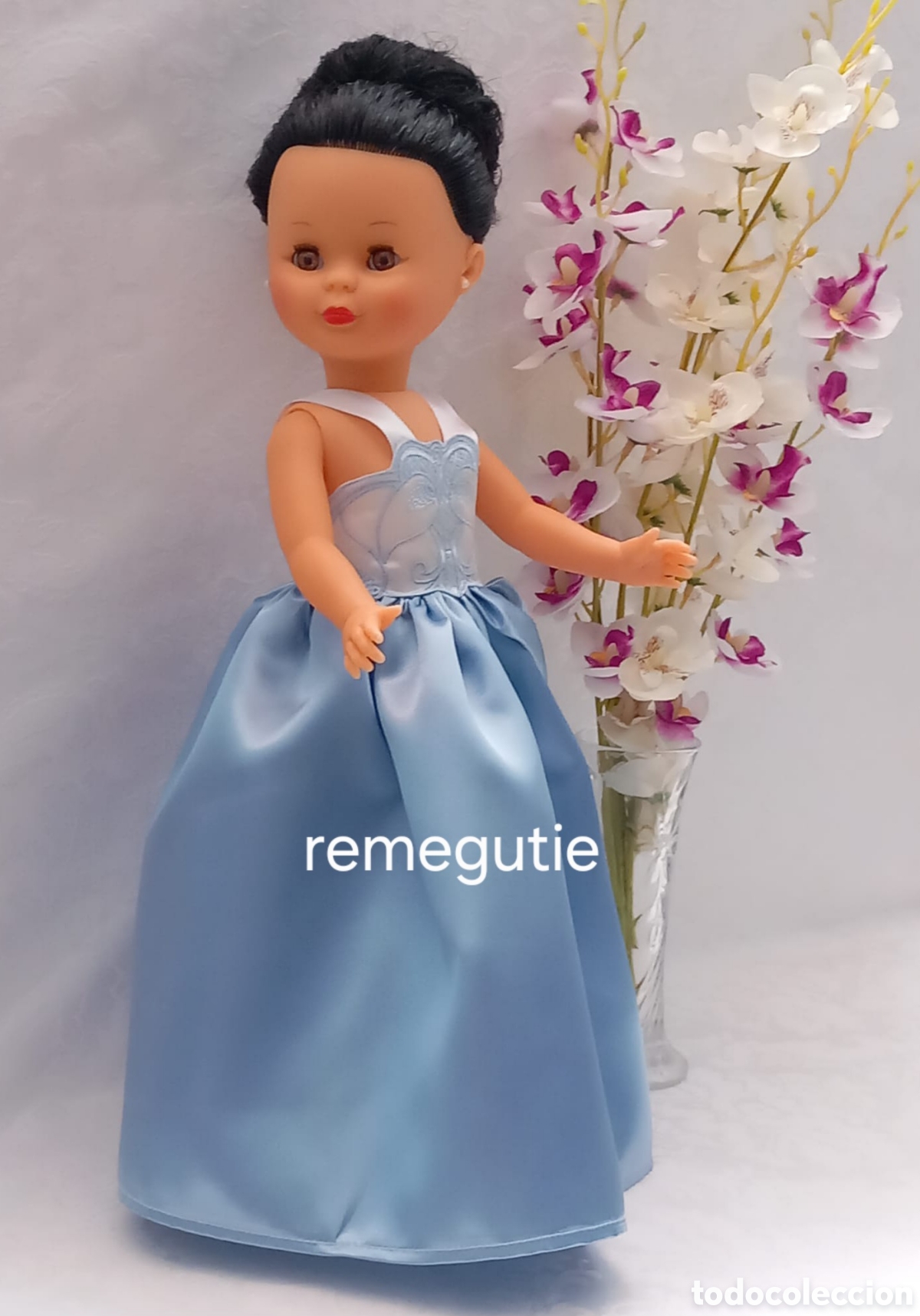 Mu&ntilde;ecas Nancy y Lucas: Vestido modelo 8008 de Nancy confeccionado - Foto 5