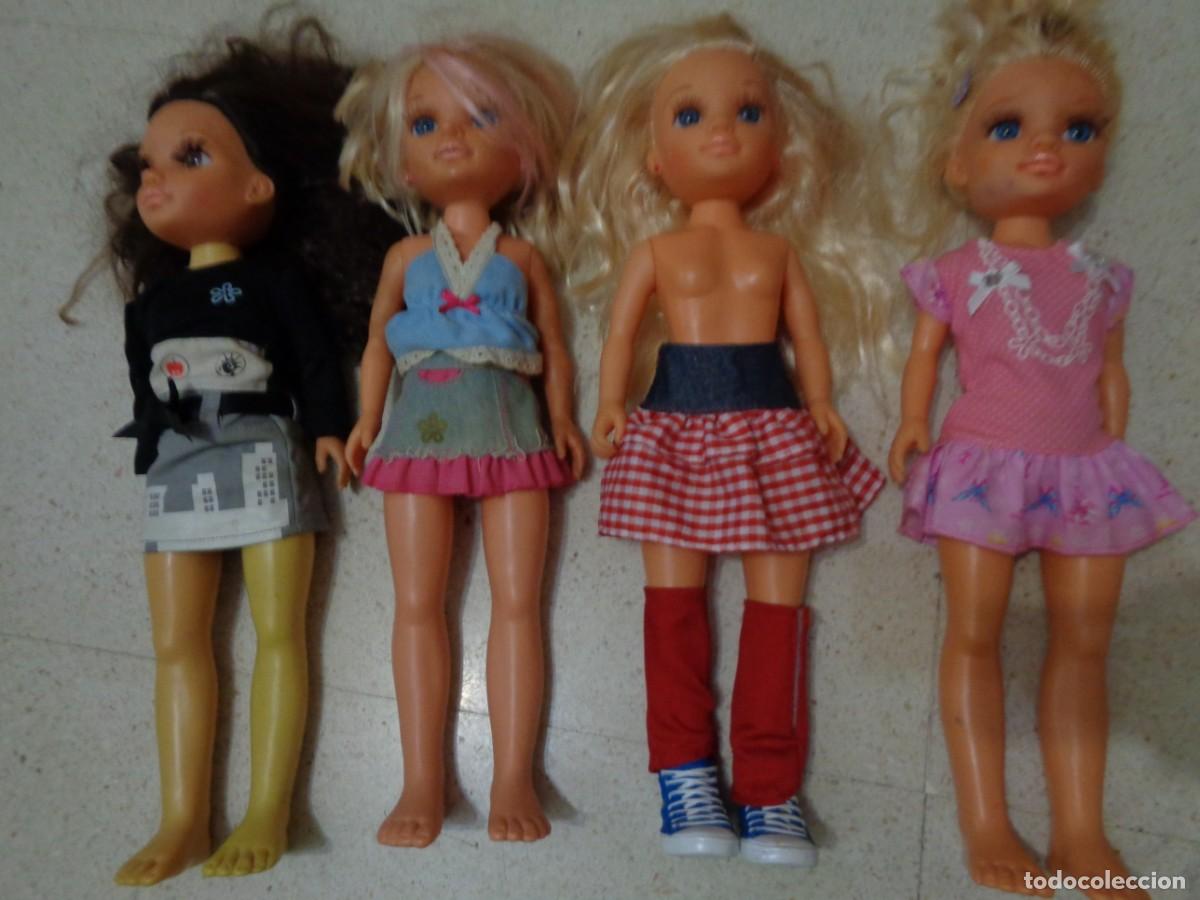 Mu&ntilde;ecas Nancy y Lucas: LOTE DE 4 MU&Ntilde;ECAS NANCY MODERNAS ( DE 2006 Y 2010 ), &iexcl; MALTRATADAS ! - Foto 1
