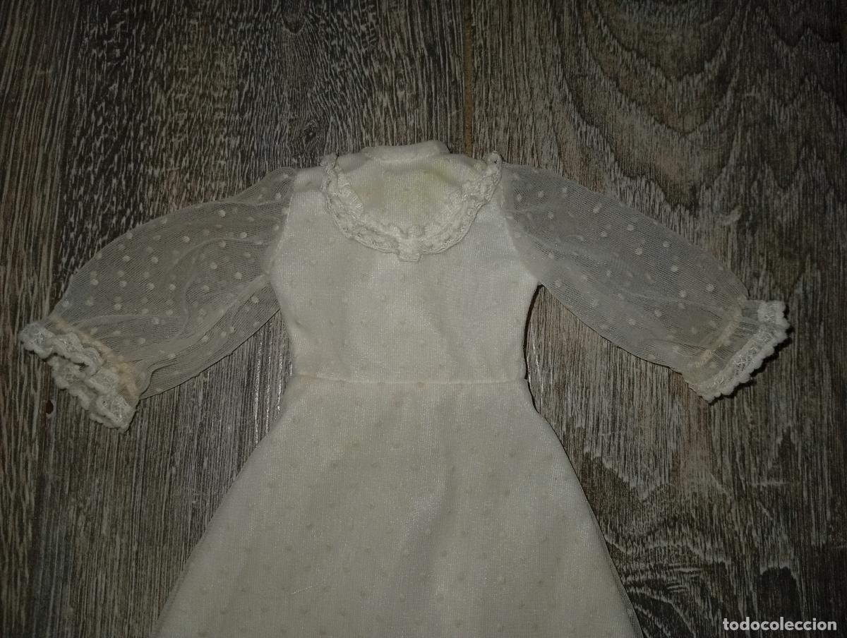 Mu&ntilde;ecas Nancy y Lucas: Vestido de mu&ntilde;eca Nancy nostalgia blanco - Foto 2
