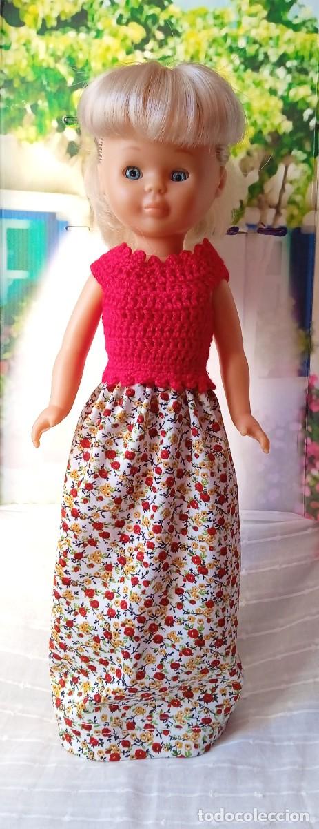 Mu&ntilde;ecas Nancy y Lucas: VESTIDO ARTESANAL PARA NANCY - Foto 1