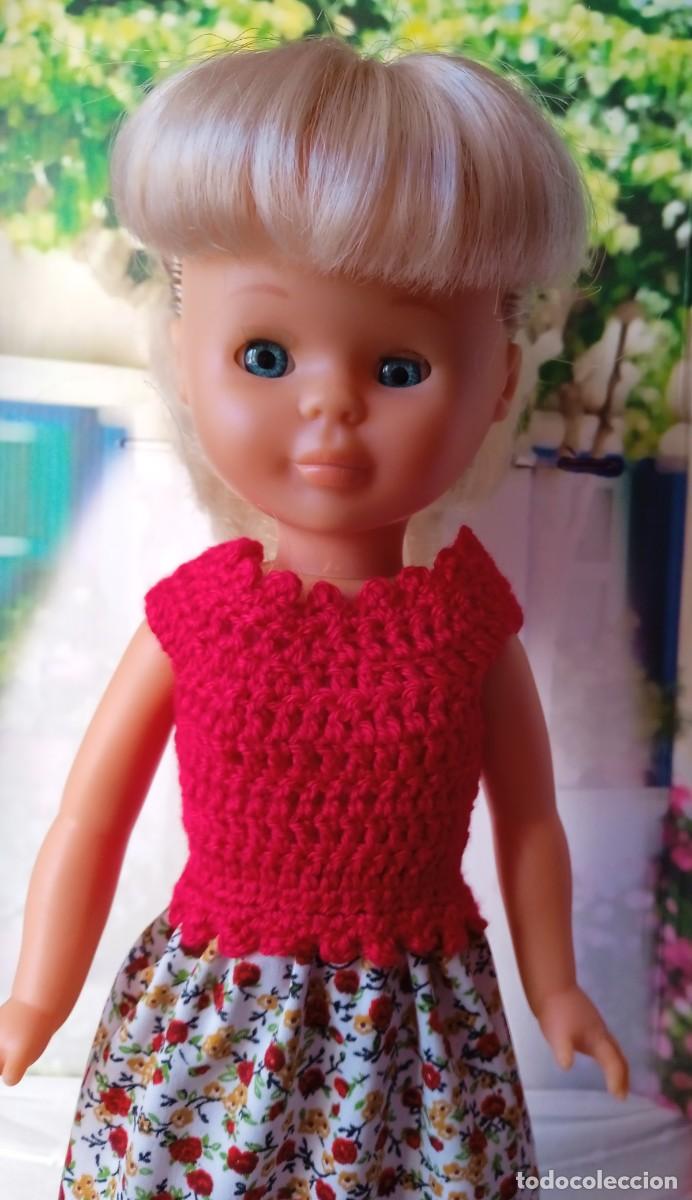 Mu&ntilde;ecas Nancy y Lucas: VESTIDO ARTESANAL PARA NANCY - Foto 3